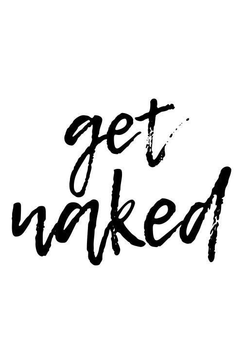 Get Naked by Pixy Paper wall art