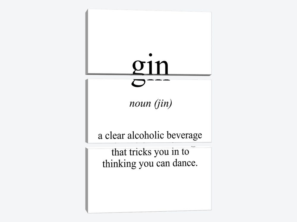 Gin Meaning by Pixy Paper 3-piece Canvas Art