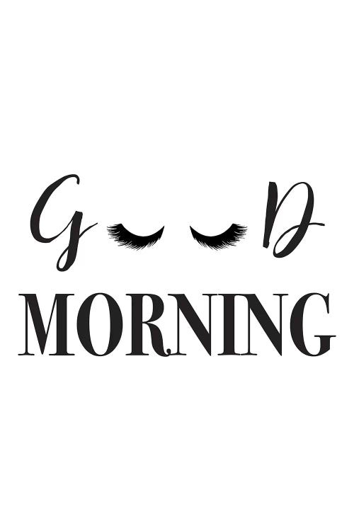 Good Morning Lashes by Pixy Paper wall art