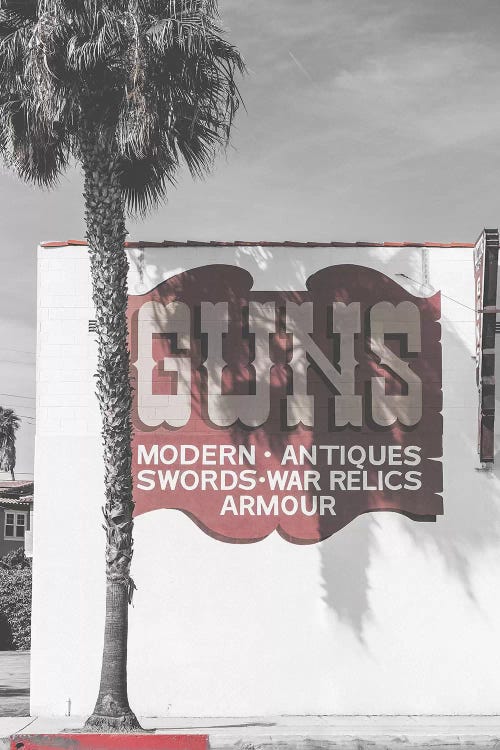 Guns Vintage Sign