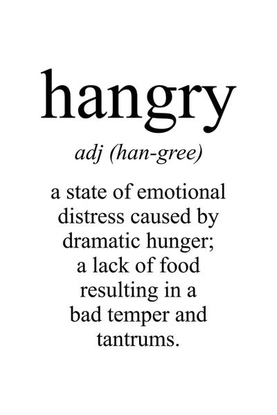 Hangry Meaning by Pixy Paper multi panel art