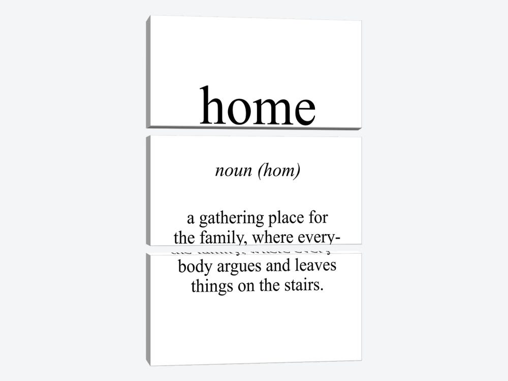 Home Meaning by Pixy Paper 3-piece Canvas Art