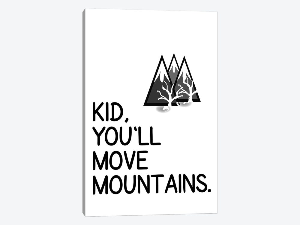Kid You Will Move Mountains Corner by Pixy Paper 1-piece Canvas Wall Art