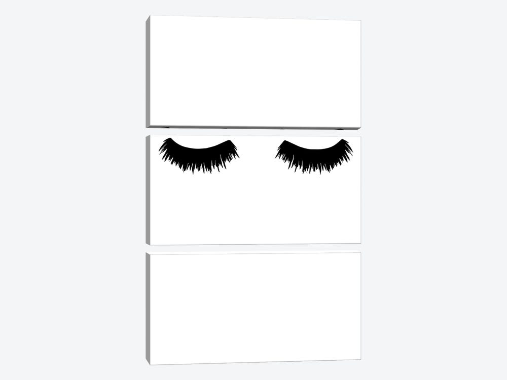 Lashes Bold by Pixy Paper 3-piece Canvas Print