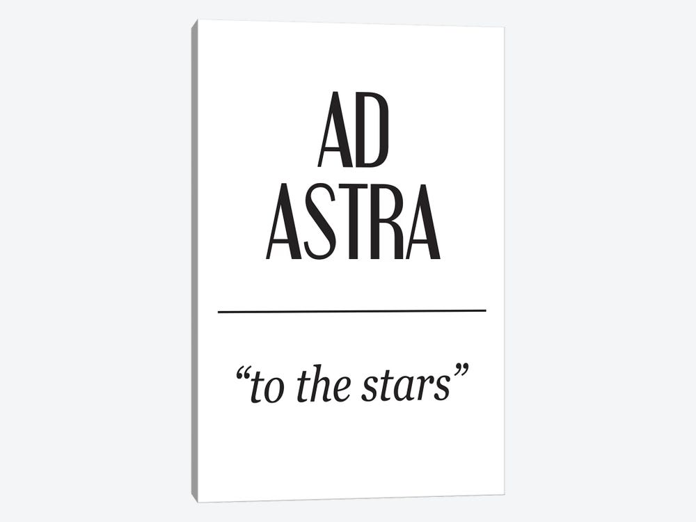 Latin Meanings-Ad Astra by Pixy Paper 1-piece Canvas Art
