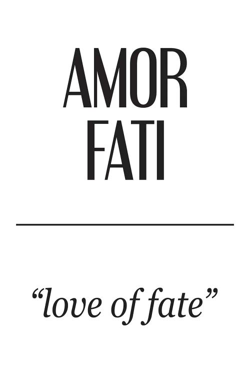 Latin Meanings-Amor Fati