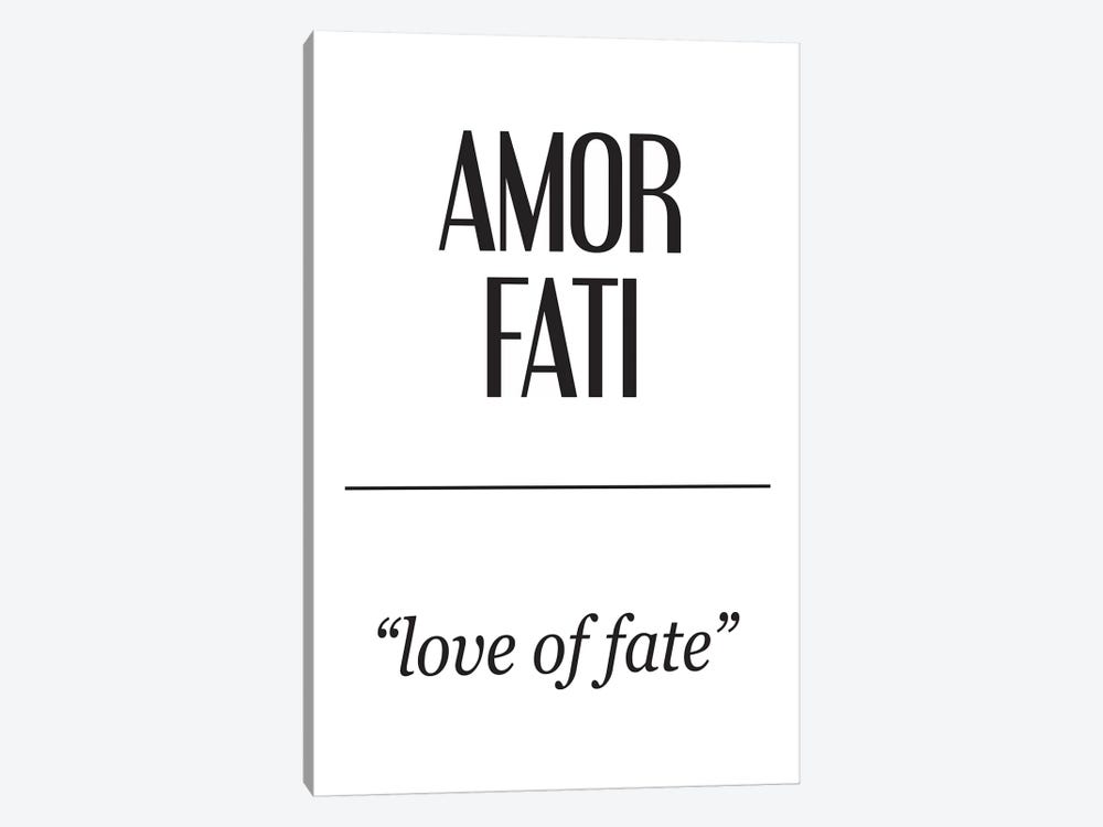 Latin Meanings-Amor Fati by Pixy Paper 1-piece Art Print