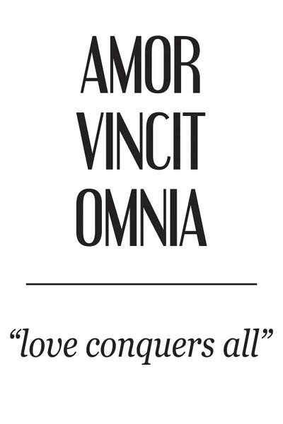 Pixy Paper: Latin Meanings-Amor Vincit by Pixy Paper
