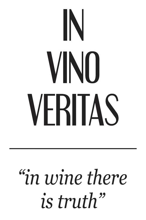 Latin Meanings-In Vino