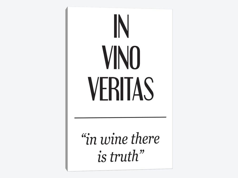 Latin Meanings-In Vino by Pixy Paper 1-piece Art Print