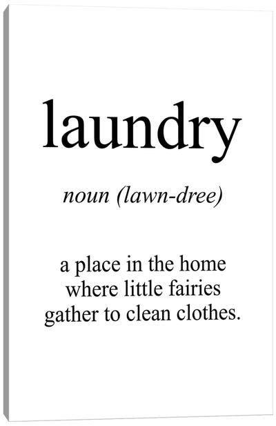 Laundry Meaning Canvas Art Print - Pixy Paper