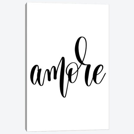 Amore Canvas Print #PXY28} by Pixy Paper Canvas Art