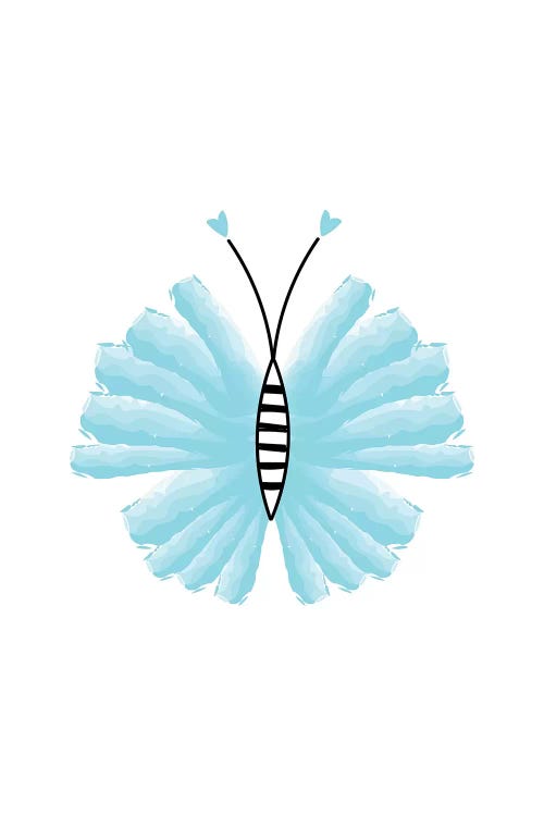 Little Ballerina Butterfly Blue