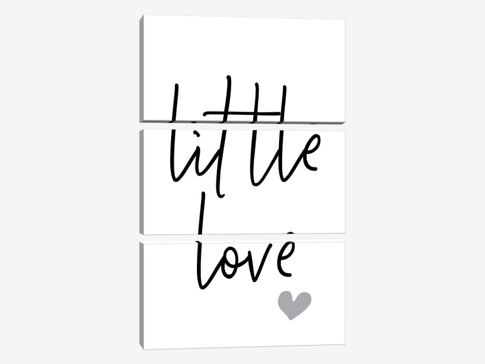 Little Love by Pixy Paper 3-piece Canvas Wall Art