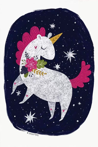 Unicorns: Magic Night Unicorn by Pixy Paper