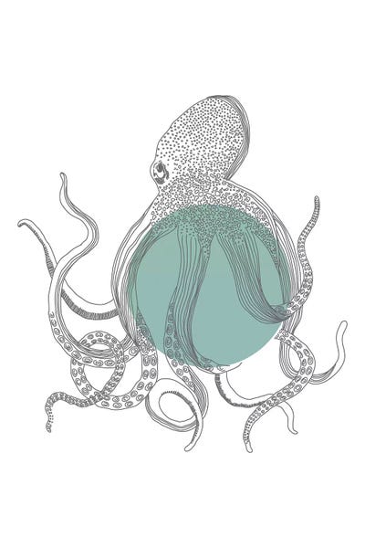 Octopi: Marine Animals Set-01 by Pixy Paper