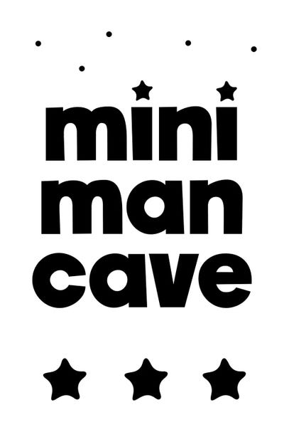Pixy Paper: Mini Man Cave Black by Pixy Paper