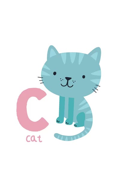 The Letter C: Animal Alphabet - C by Pixy Paper