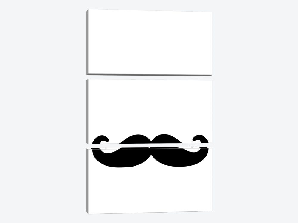 Mustache by Pixy Paper 3-piece Canvas Print