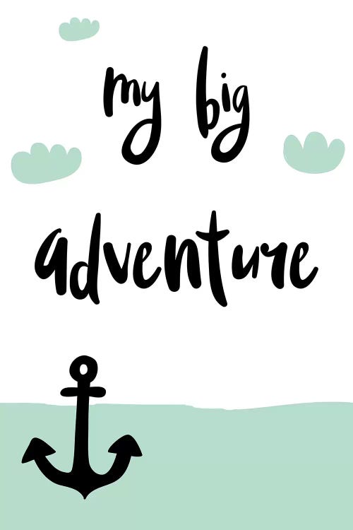 My Big Adventure by Pixy Paper wall art