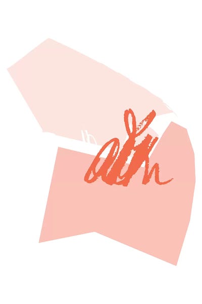 Pixy Paper: Pink And Coral Shapes by Pixy Paper