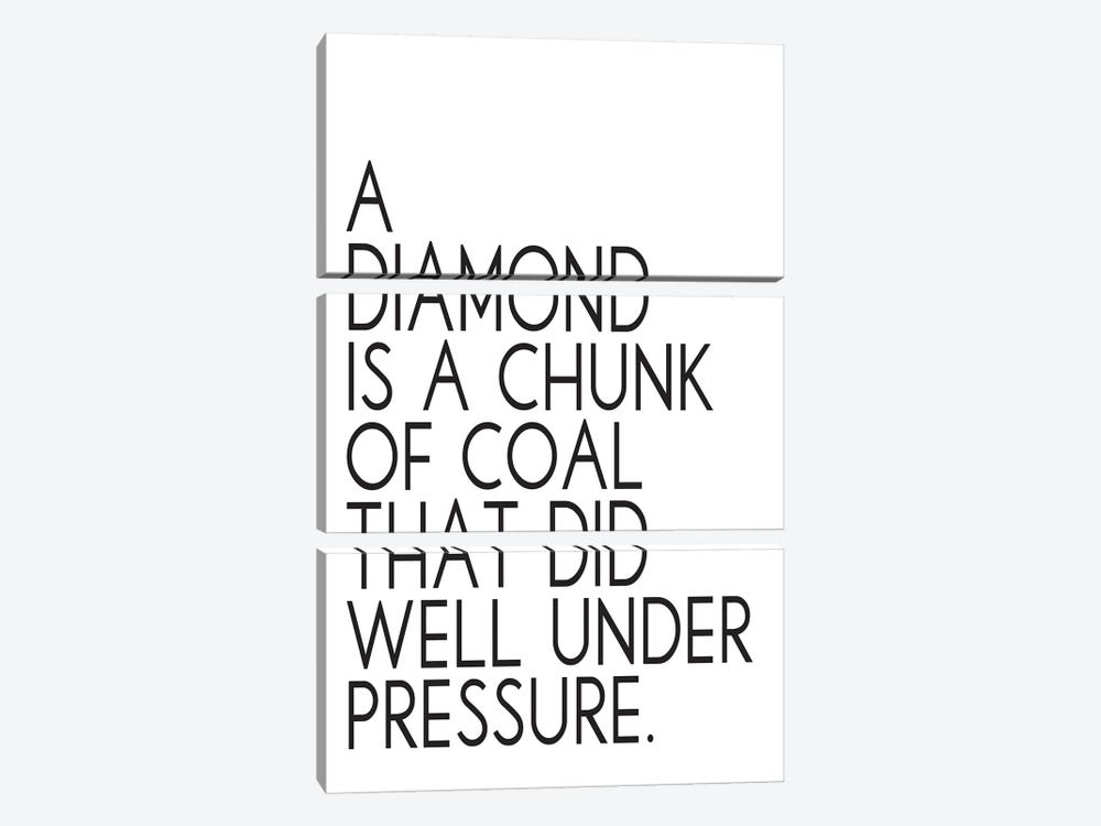 A Diamond by Pixy Paper 3-piece Art Print