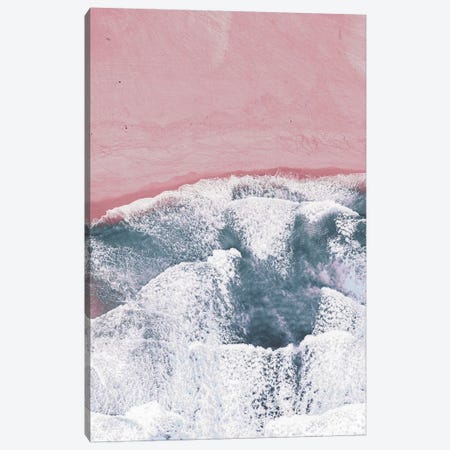 Pink Sand Canvas Print #PXY401} by Pixy Paper Canvas Art