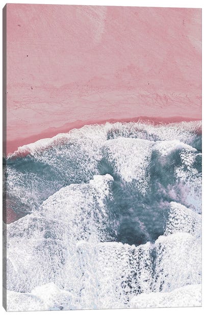 Pink Sand Canvas Art Print - Rothko Inspired Photography