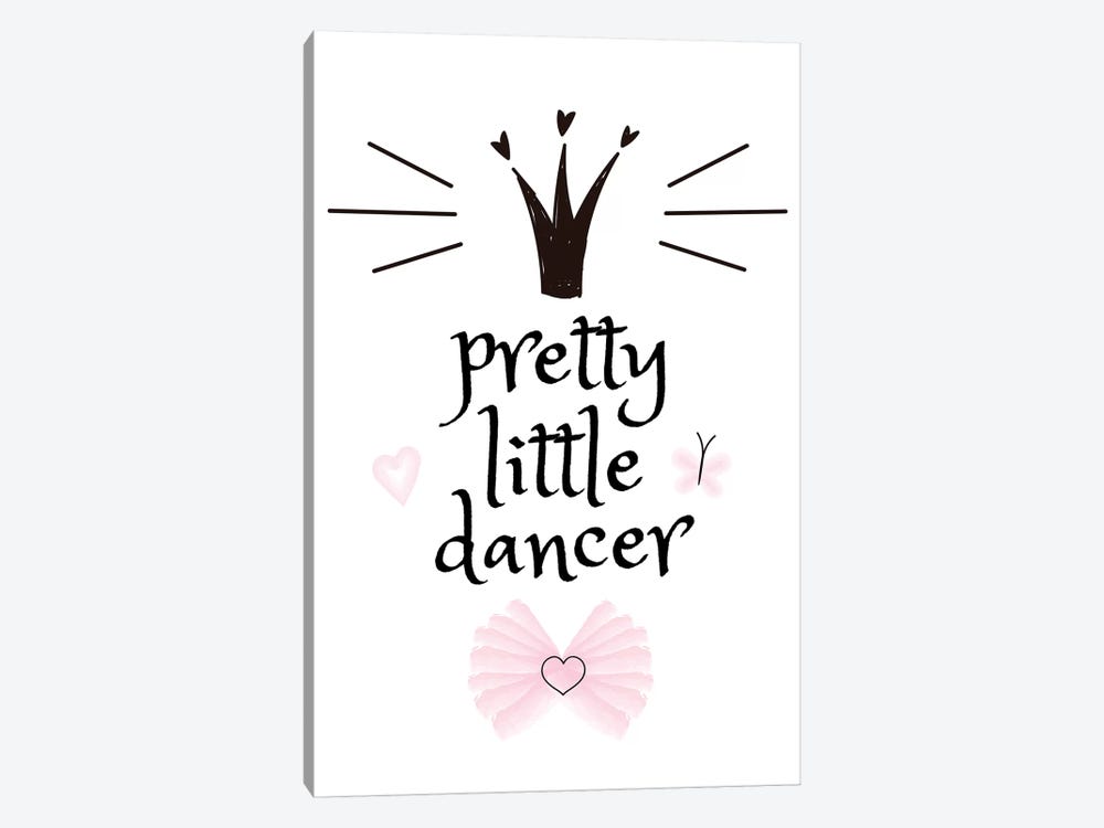 Pretty Little Dancer by Pixy Paper 1-piece Art Print