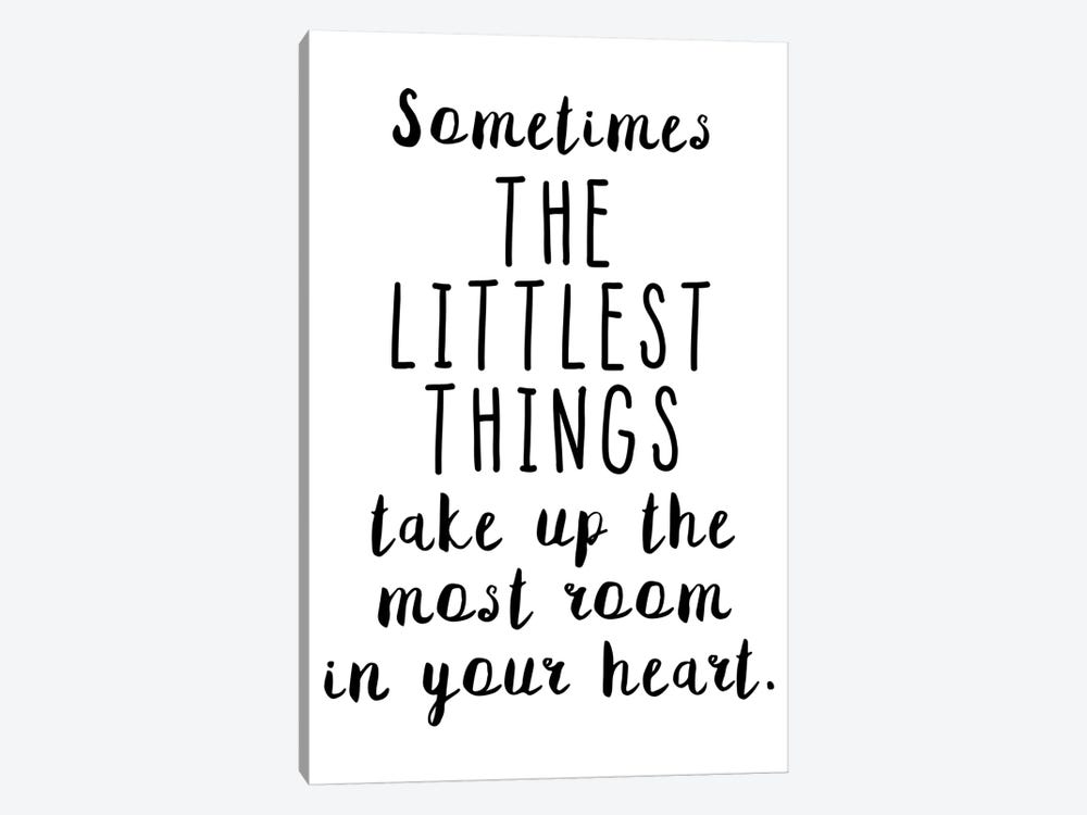Sometimes The Littlest Things by Pixy Paper 1-piece Art Print