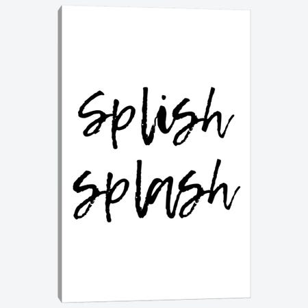 Splish Splash Lemon Tuesday Canvas Print #PXY454} by Pixy Paper Canvas Wall Art