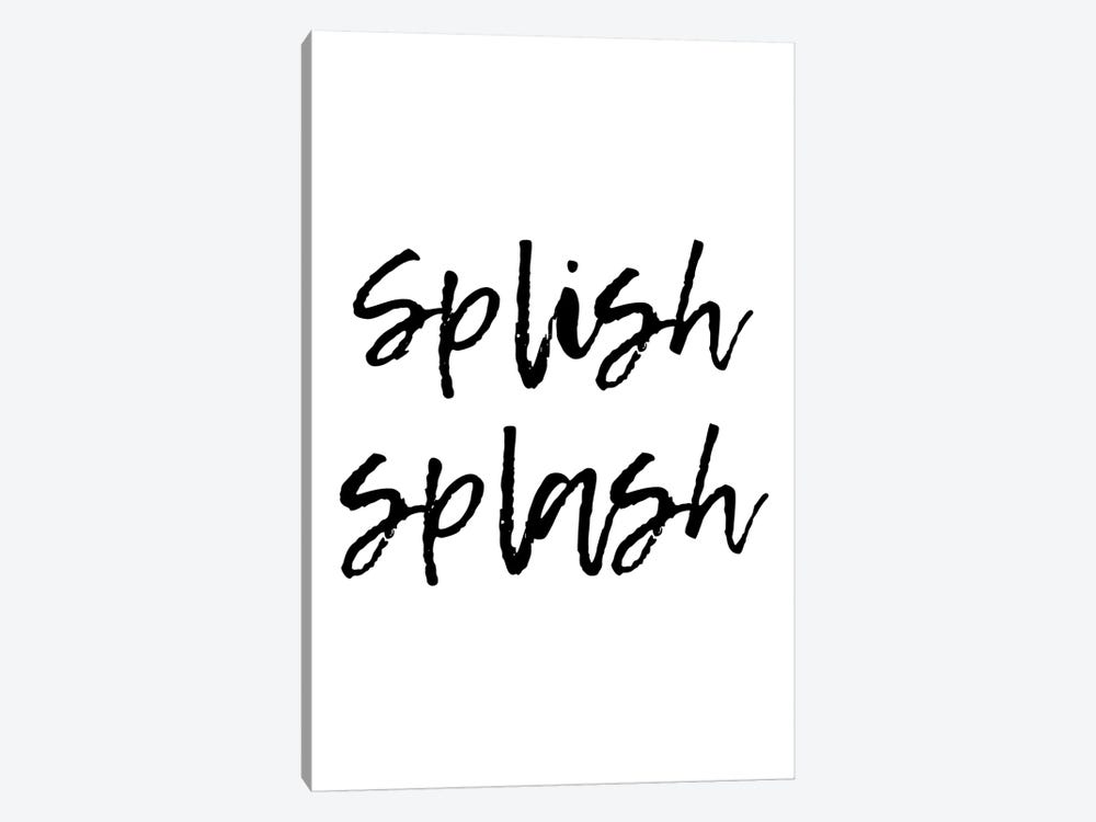 Splish Splash Lemon Tuesday by Pixy Paper 1-piece Canvas Wall Art