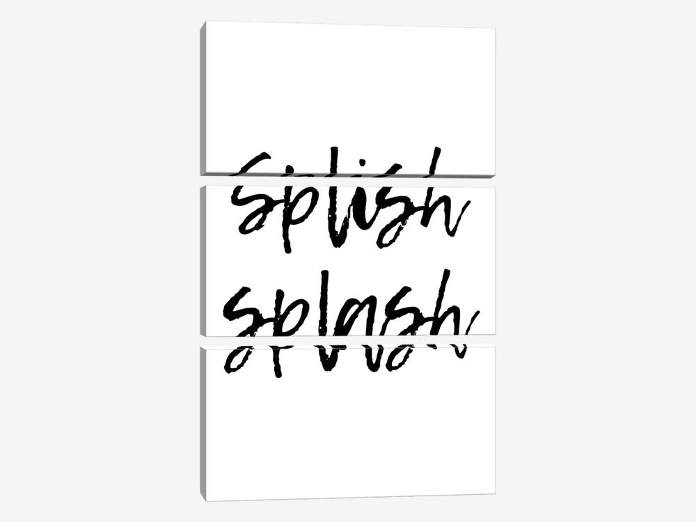 Splish Splash Lemon Tuesday by Pixy Paper 3-piece Canvas Artwork