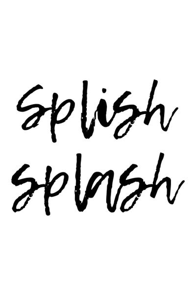 Kids Bathroom: Splish Splash Lemon Tuesday by Pixy Paper