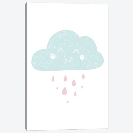 Super Unicorn Designs - Mint Cloud Canvas Print #PXY465} by Pixy Paper Canvas Print