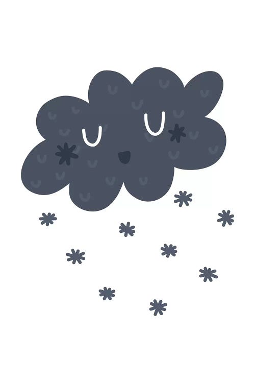 Super Unicorn Designs - Navy Cloud