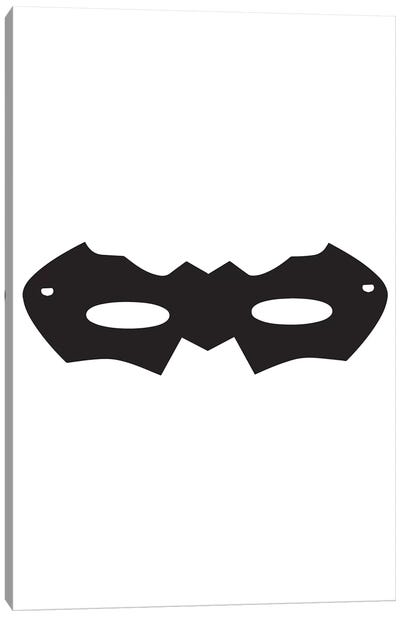 Superhero Mask Canvas Art Print - Pixy Paper