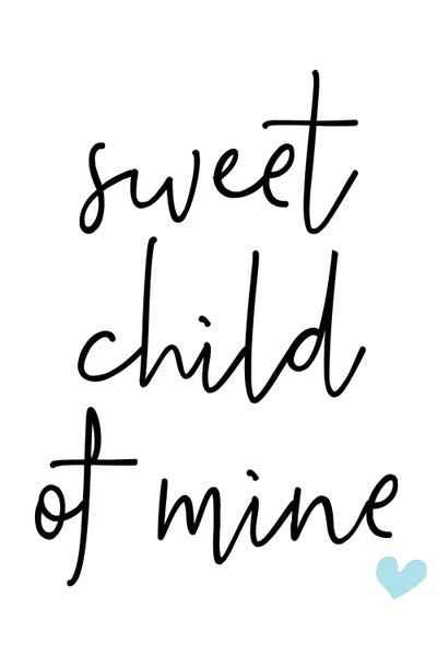 Pixy Paper: Sweet Child Of Mine Blue by Pixy Paper