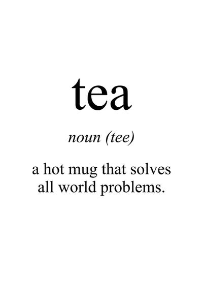 Tea Meaning