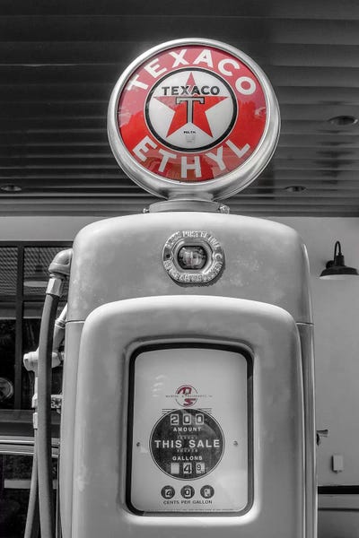 Color Pop Photography: Texaco Fuel by Pixy Paper