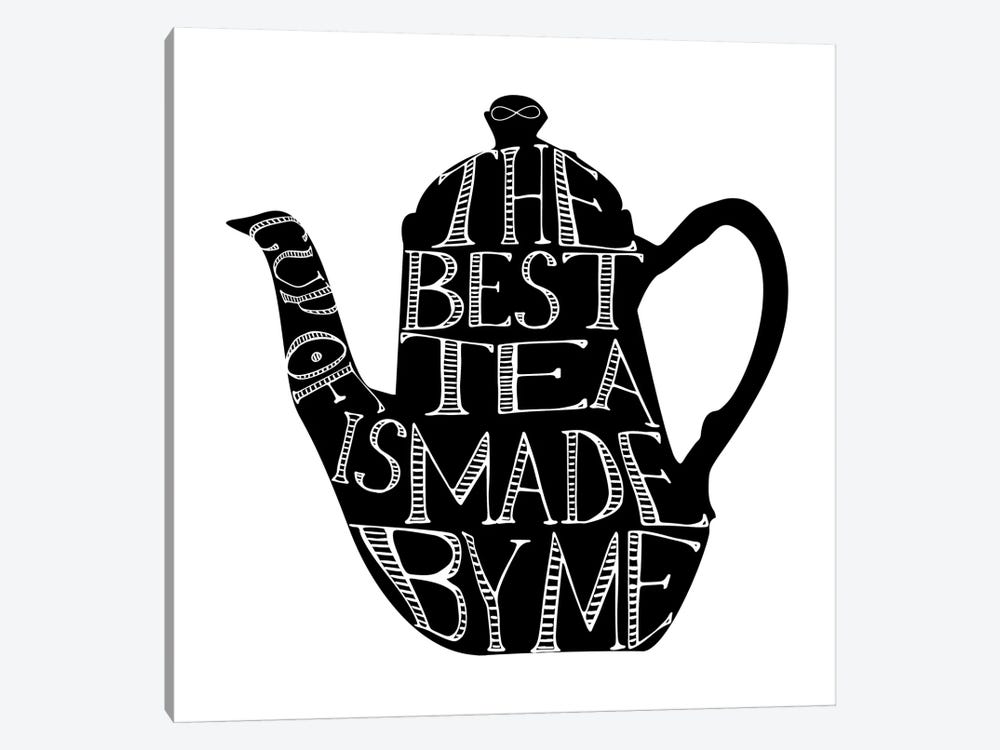 The Best Cup Of Tea Teapot Landscape by Pixy Paper 1-piece Canvas Wall Art