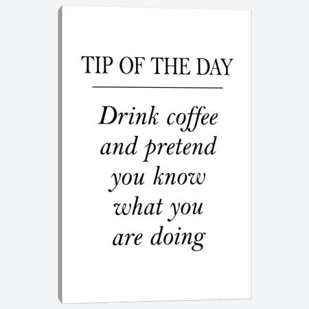 Tip Of The Day Canvas Print #PXY489} by Pixy Paper Canvas Artwork