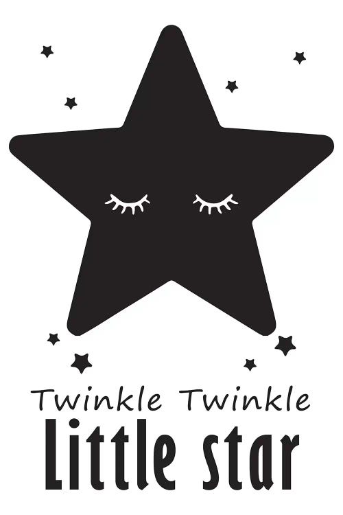 Twinkle Little Star by Pixy Paper wall art
