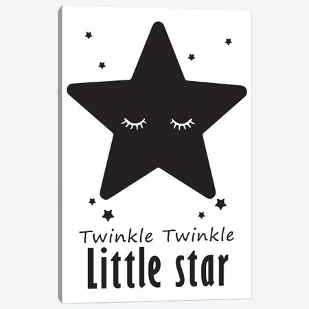 Twinkle Little Star Canvas Print #PXY496} by Pixy Paper Canvas Artwork