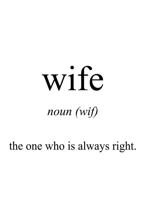 Wife Meaning