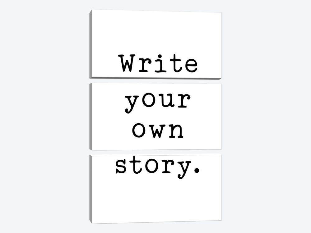 Write Your Own Story by Pixy Paper 3-piece Art Print