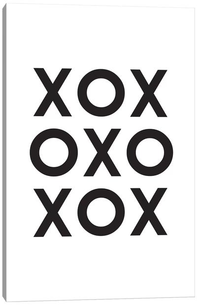 Xox Canvas Art Print - Pixy Paper