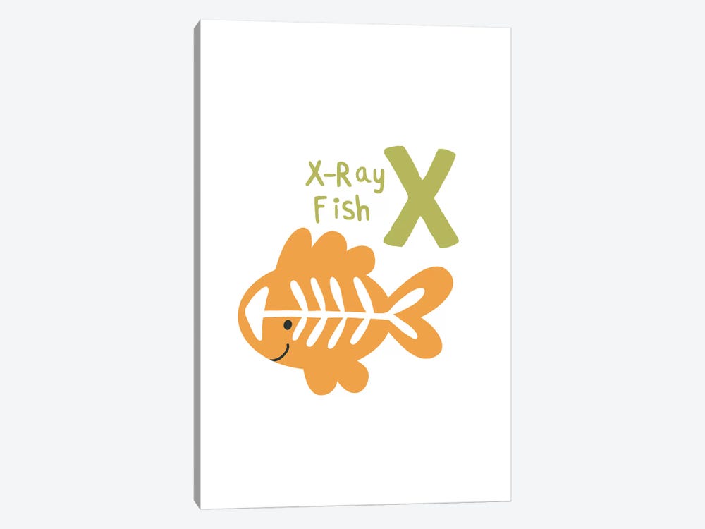 Animal Alphabet - X by Pixy Paper 1-piece Art Print