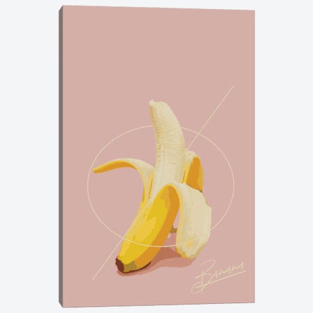 Banana Canvas Print #PXY560} by Pixy Paper Canvas Art Print