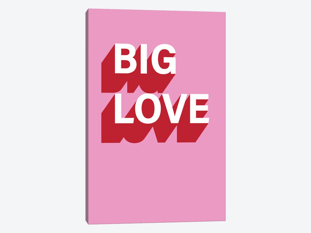 Big Love by Pixy Paper 1-piece Canvas Art Print
